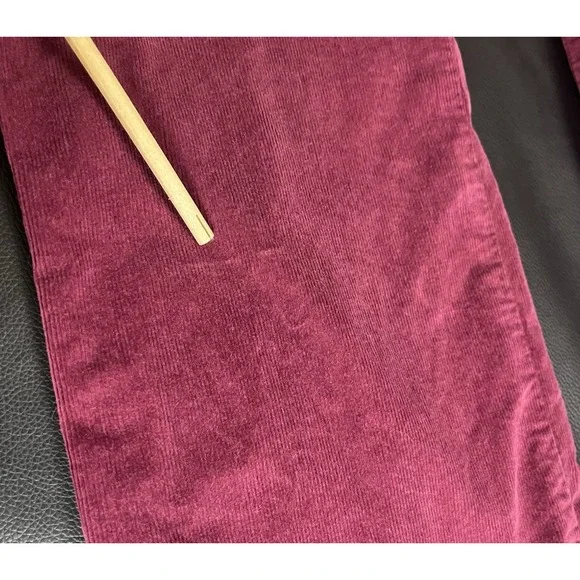 Free People Take Me Out Mulberry Corduroy Jumpsuit 6 Zip Front Utility Boho $148 - Picture 13 of 13